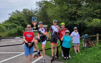 Seconde rando Roller estivale sur la voie verte de Villersexel