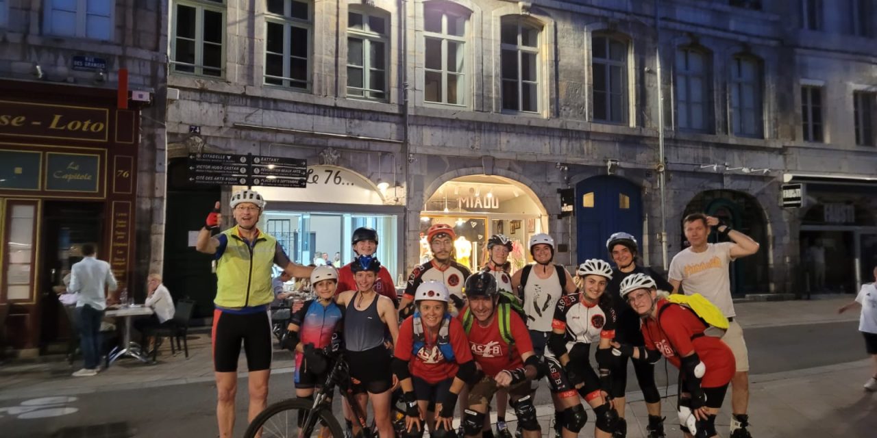 première sortie Rando Roller Urbaine Bisontine et son After