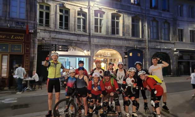 première sortie Rando Roller Urbaine Bisontine et son After
