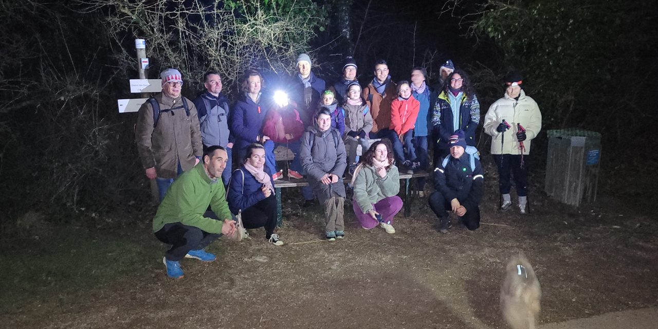 Rando nocturne ASEB à la frontale du samedi 17 janvier 2026