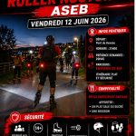 Randonnée roller nocturne estivale