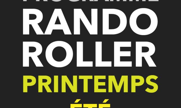 Programme ASEB Randonnée roller-Printemps-Été  saison 2025-2026